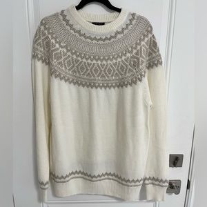 NWOT - Zara Men’s Wool Blended Crew Neck Sweater - Size XL